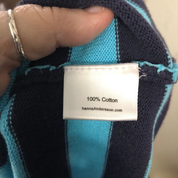 Hannah Anderson Little Girls Sweater Dress SZ 10 (140), Mixed Prints - Picture 7 of 8